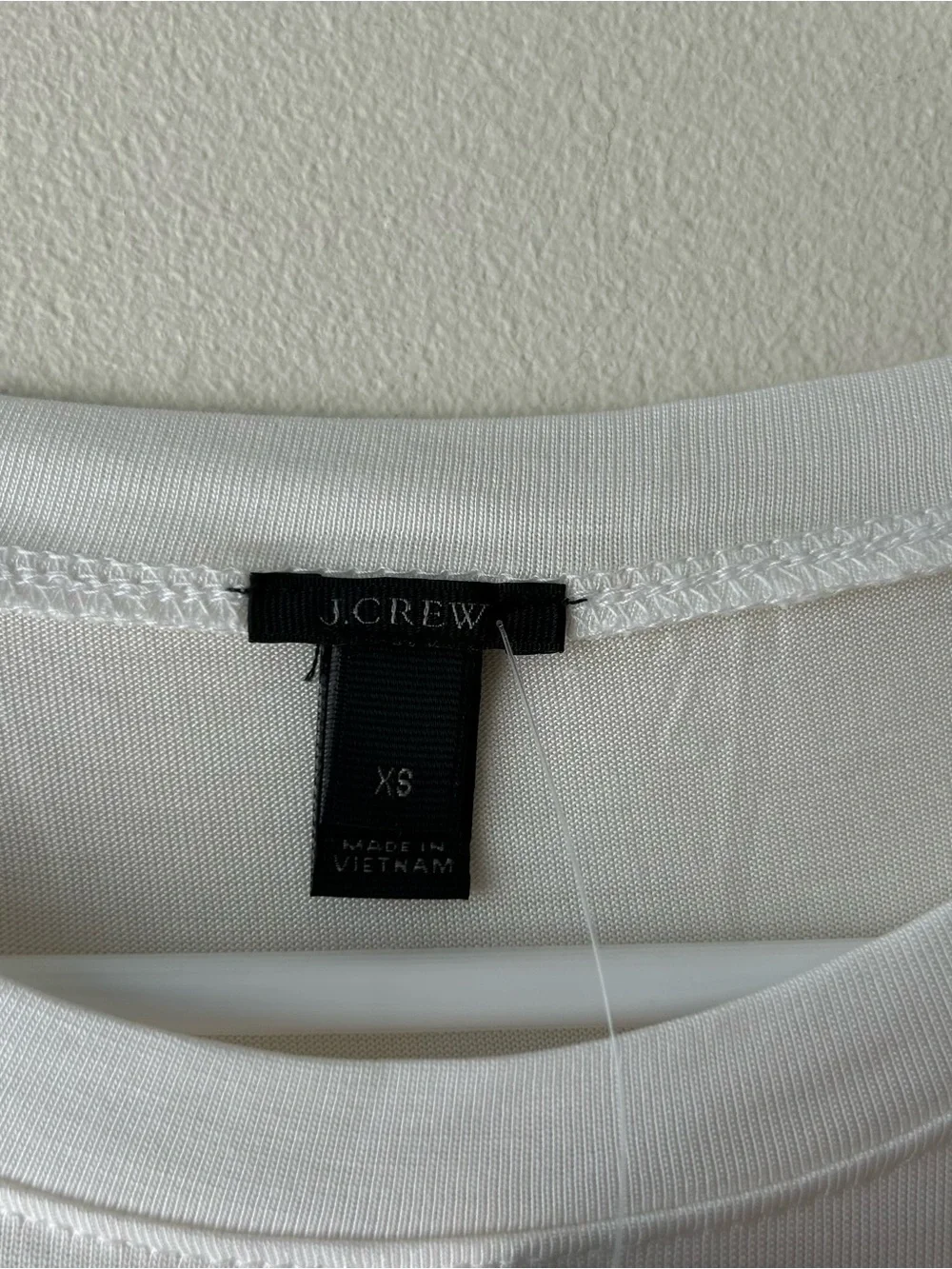 J. CREW Gathered Drawstring Peplum T-Shirt Tee